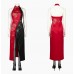 Resident Evil Ada Wong Cosplay Kostuum Cheongsam Set voor Dames