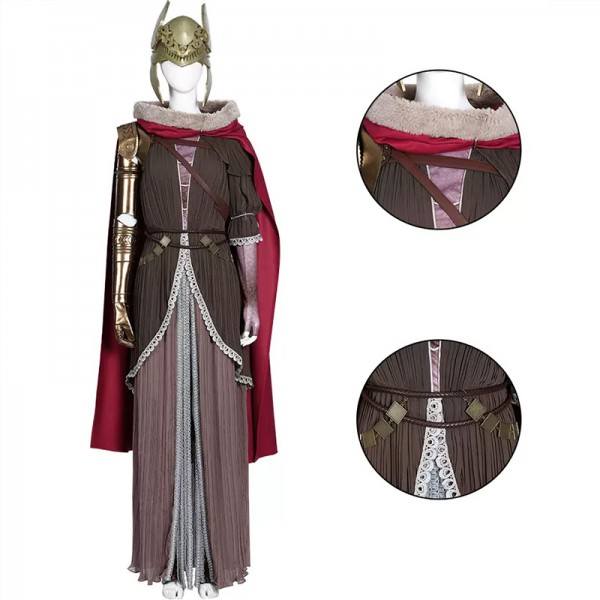 Elden Ring Malenia Luxe Cosplay Kostuum Outfit Set voor Volwassenen