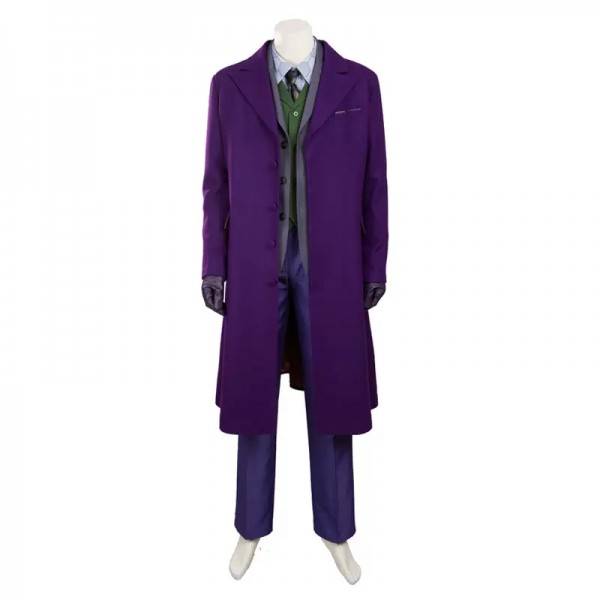 The Joker Luxe Cosplay Kostuum Outfit Set voor Volwassenen