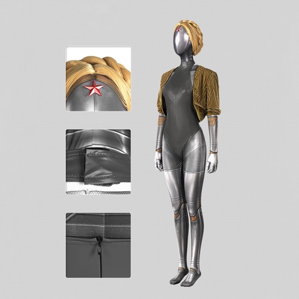 Atomic Heart The Twins Luxe Cosplay Kostuum Outfit Set voor Dames