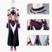 Street Fighter Juri Luxe Cosplay Kostuum Outfit Set voor Dames