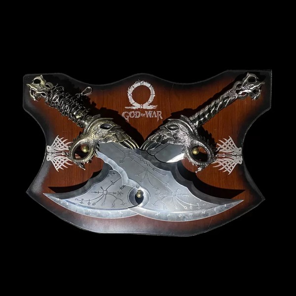 Luxe Blades of Chaos - God of War - Metaal - 54cm