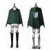 Attack on Titan Levi Acherman Cosplay Kostuum Outfit Set voor Volwassenen