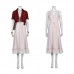 Final Fantasy VII Luxe Aerith Gainsborough Cosplay Kostuum Outfit Set voor Volwassenen