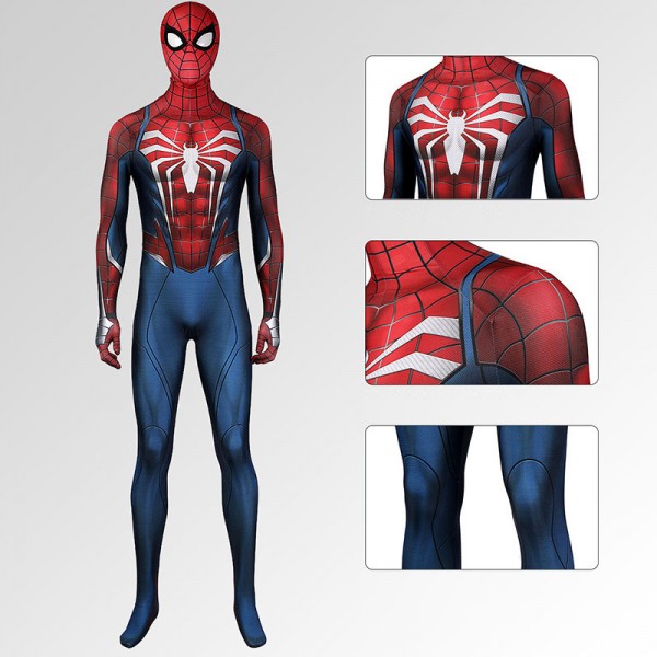 Luxe Marvel's Spider-Man Cosplay Kostuum Outfit Set voor Volwassenen