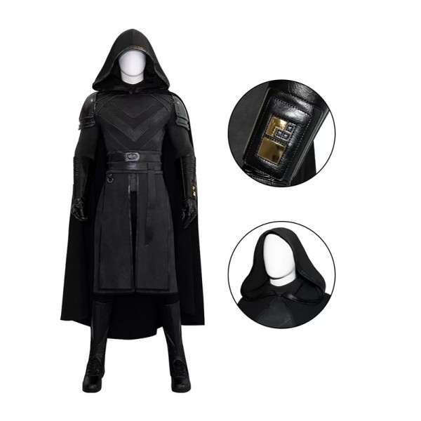 Ahsoka Luxe Baylan Skoll Cosplay Kostuum Outfit Set Volwassenen